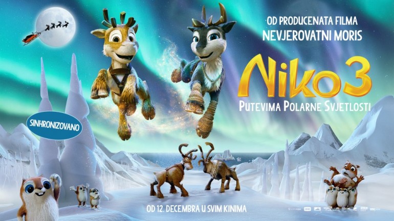 “NIKO 3 – PUTEVIMA POLARNE SVJETLOSTI” od sutra u BH kinima