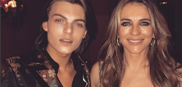 Sin Elizabeth Hurley moli mamu da prestane da se slika gola