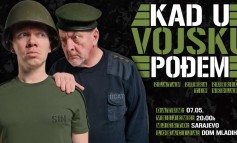„Kad u vojsku pođem“ -  Premijera nove komedije Zuhre i Tina 7. maja u Domu mladih Sarajevo