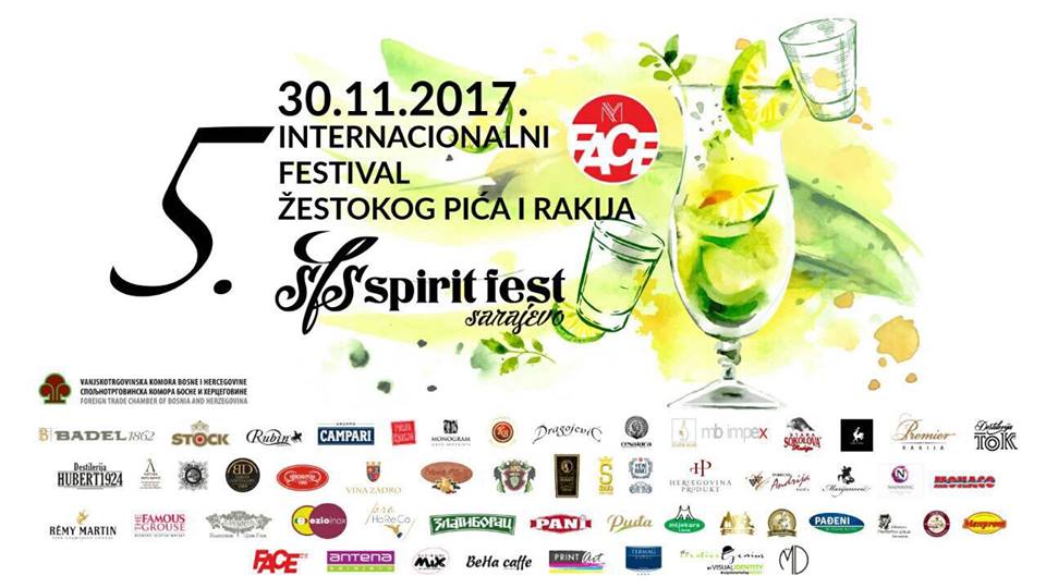 VEČERAS – 5.Internacionalni Festival žestokog pića i rakija “SPIRIT FEST SARAJEVO”