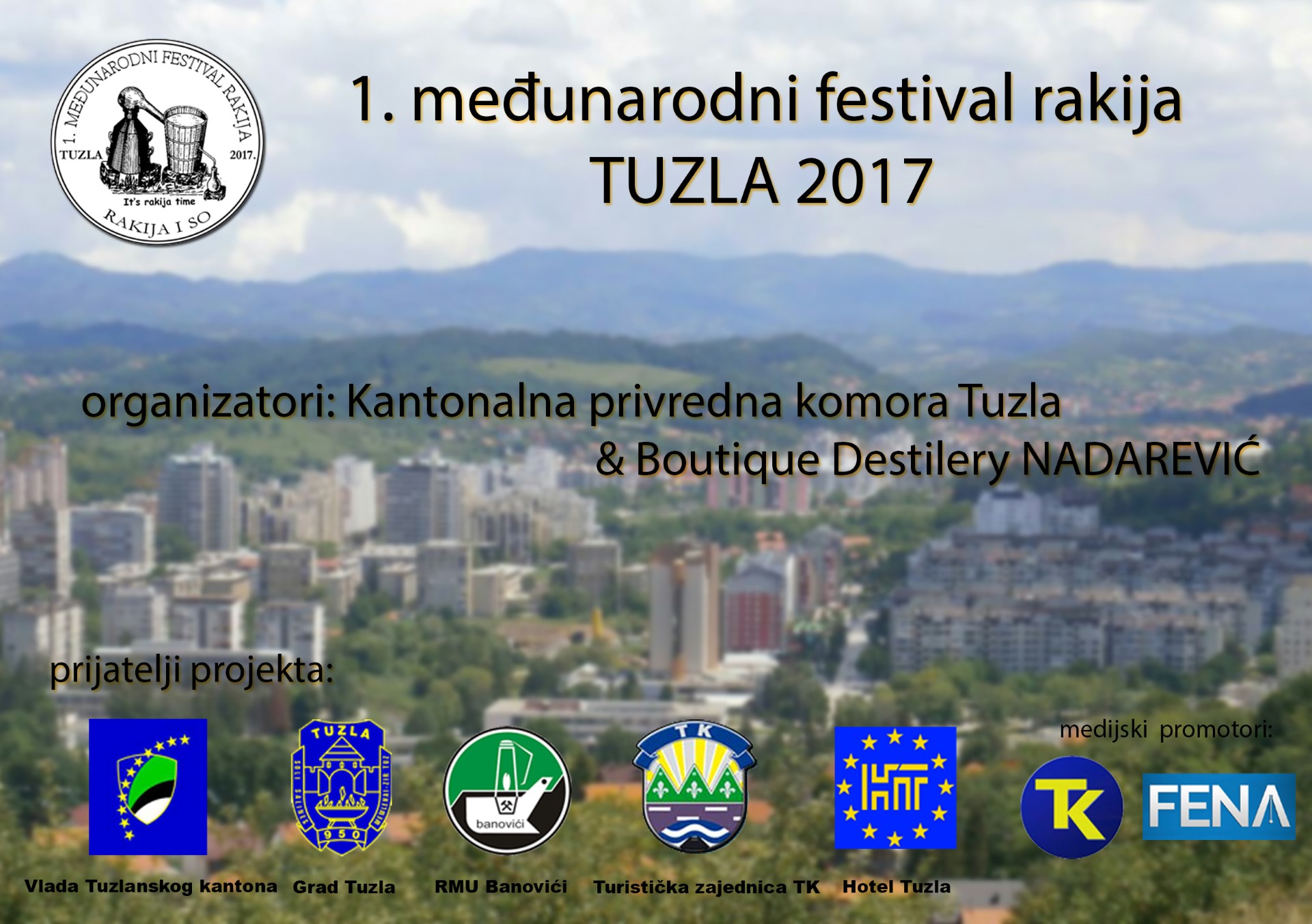 Sve je spremno za 1.međunarodni festival rakija Tuzla 2017