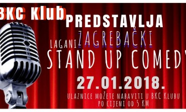 Tuzlanski BKC Klub pokreće sezonu stand up večeri - Lagani Zagrebački Stand Up!