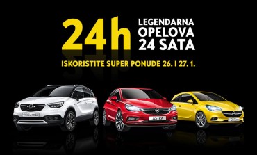 Legendarna Opelova 24 sata počinju u petak u Grand autu d.o.o.