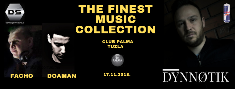 “Finest Music Collection” i DJ workshop @Palma 17.11.2018. by Different Style
