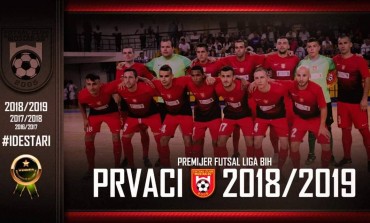 Mostar SG Staklorad treći put prvak BiH u futsalu