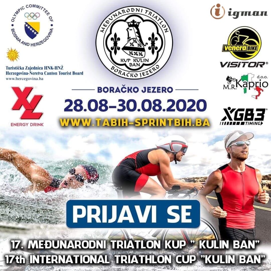 Triatlon kup “Kulin ban“ održava se krajem augusta na Boračkom jezeru, specijalni partner događaja je Olimpijski komitet BiH