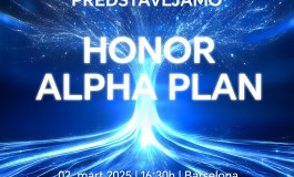 HONOR predstavlja strategiju „HONOR ALPHA PLAN" na MWC sajmu u Barseloni